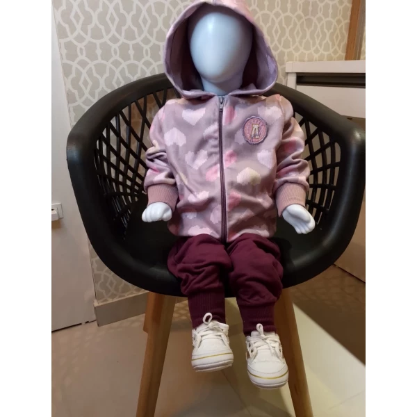 Conjunto Plush Roxo Tamanho 01