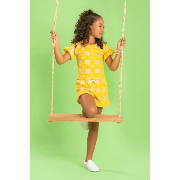 Conjunto Infantil Yellowish tamanho 12