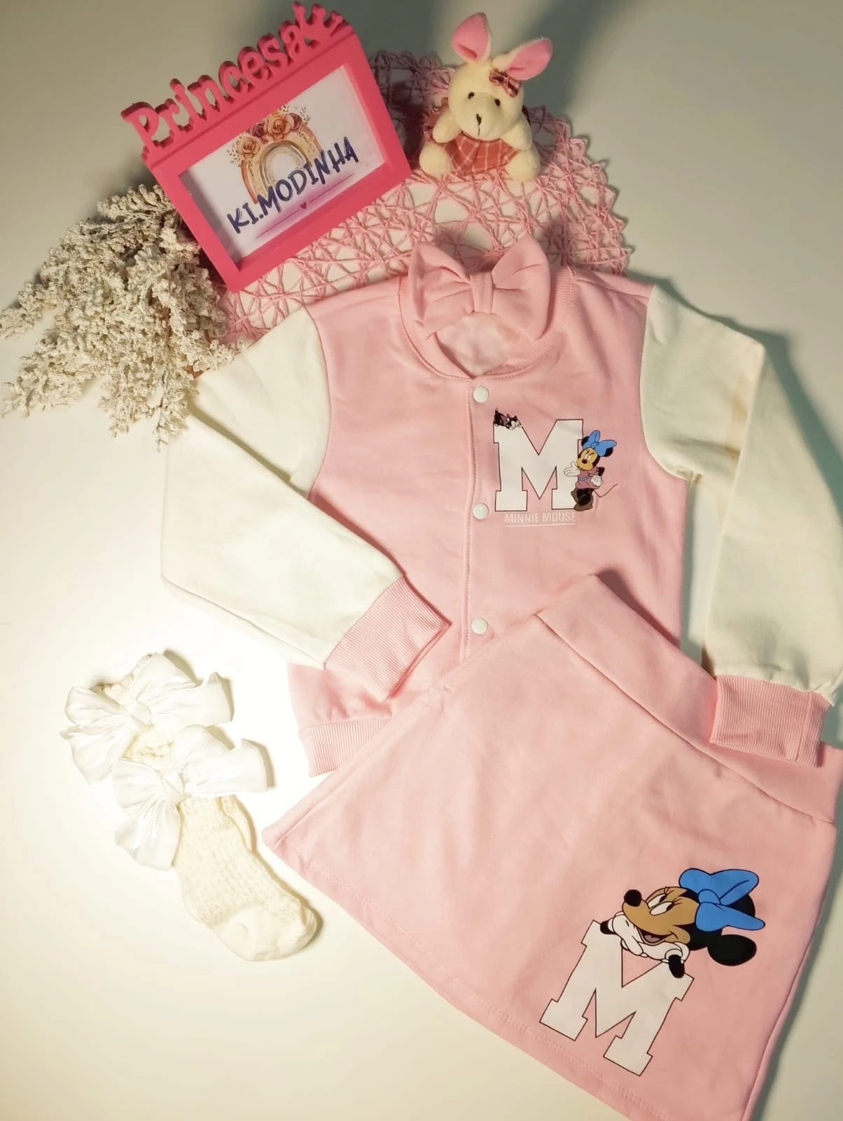 Conjunto Moletom Minnie