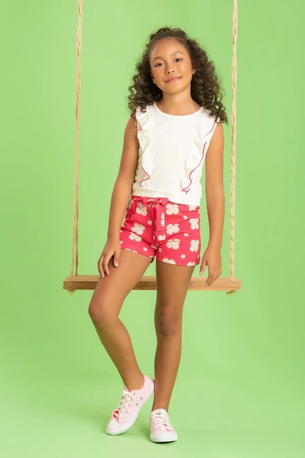 Conjunto Infantil Babado Delicado