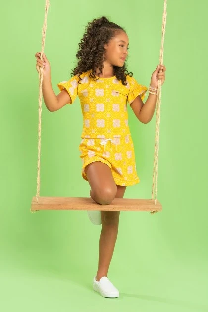Conjunto Infantil Yellowish tamanho 12