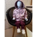 Conjunto Plush Roxo Tamanho 01