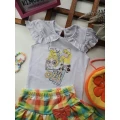 Conjunto Shorts Saia Xadrez tamanho 02